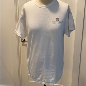 Simply southern t shirt white size medium